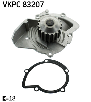 SKF Vízpumpa VKPC83207_SKF